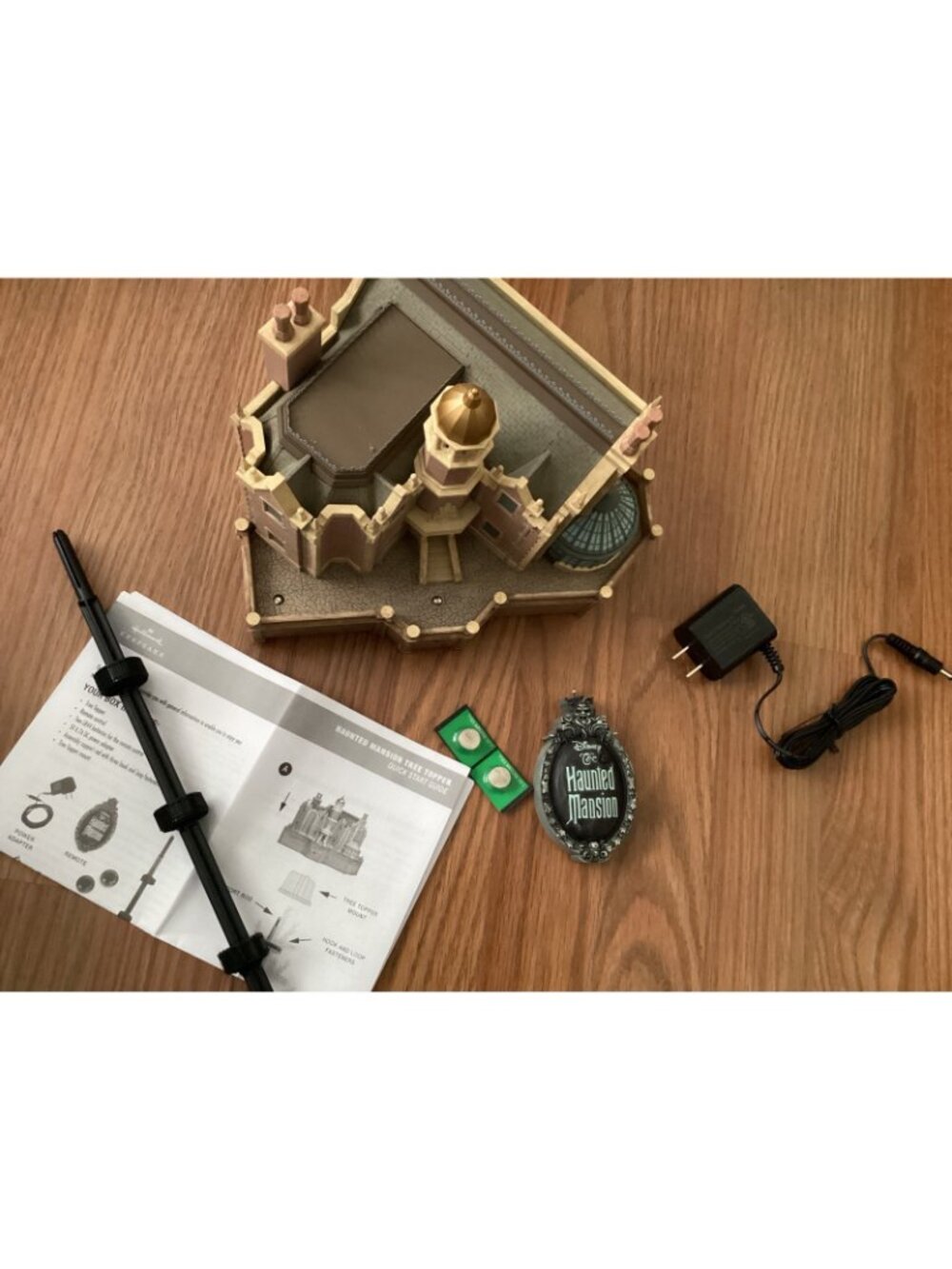 Hallmark Keepsake The Haunted Mansion Musical Tree Topper W/Remote & Sound New* - Picture 3 of 5